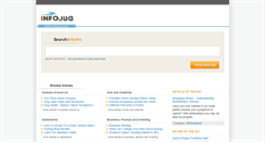 Desktop Screenshot of infojug.com
